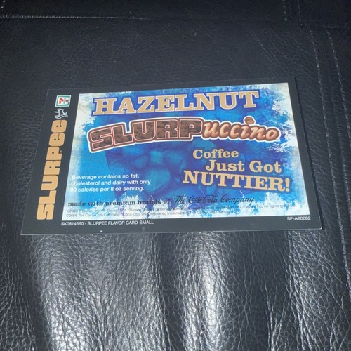 Slurpee flavor card 11 - flavor, 7/11