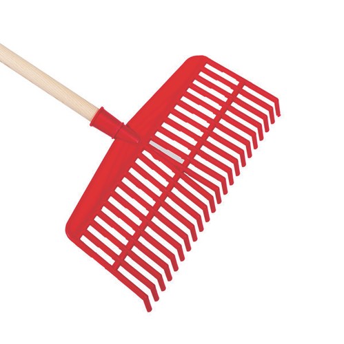 Scopa giardino plastica - in,